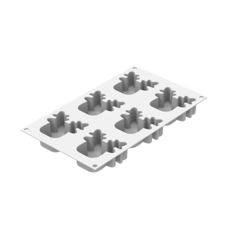 Stampo in silicone silikomart Rudolph 100x6