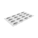 Mini stampo in silicone per trompe l'oeil cacao, 16 cavità