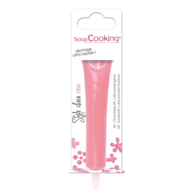 Pennarello al cioccolato fucsia ScrapCooking per decorazioni di pasticceria