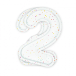 2 stampi in silicone a forma di numero per torte - Cécoa Paris