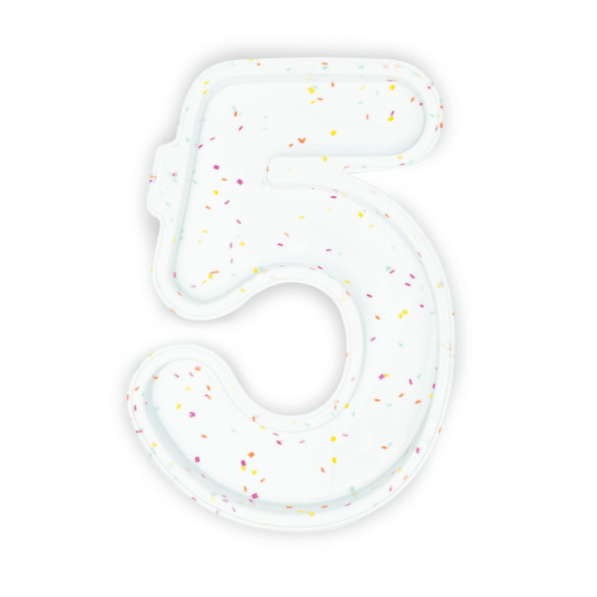 stampo in silicone a forma di numero per torte - 5