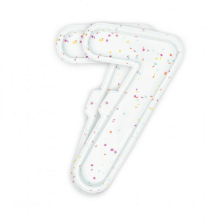 2 stampi per torte a forma di numero 7