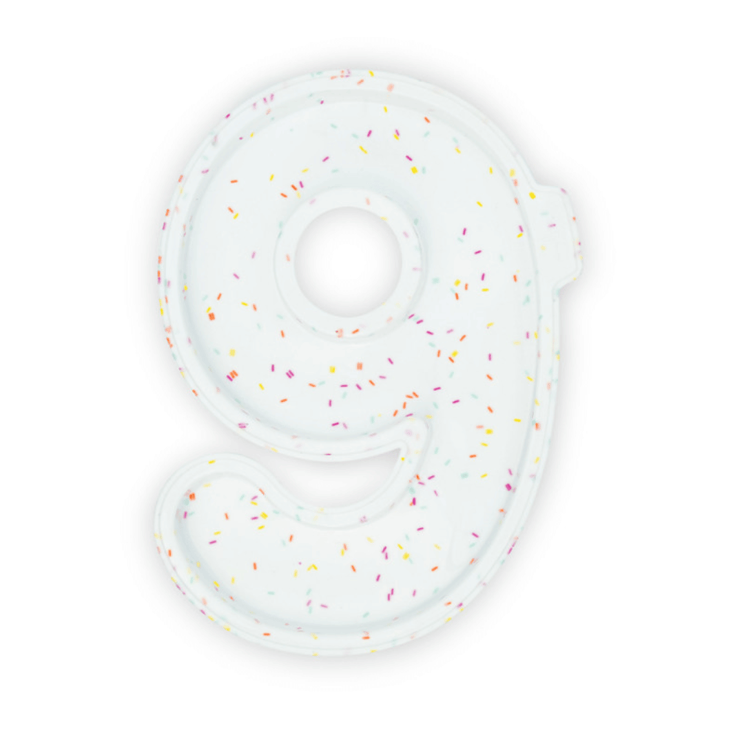 Torta a forma di numero 9 in stampo per pan di Spagna - Cécoa Paris