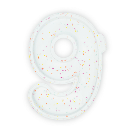 Torta a forma di numero 9 in stampo per pan di Spagna - Cécoa Paris