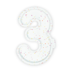 stampo per torta numero 3 cécoa paris
