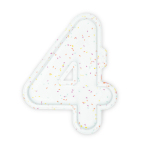 stampo per torta numero 4 cécoa paris