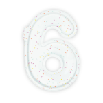 stampo per torta numero 6 Cécoa Paris
