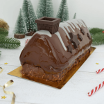 Creazione del ceppo di Natale, casetta Cécoa Paris