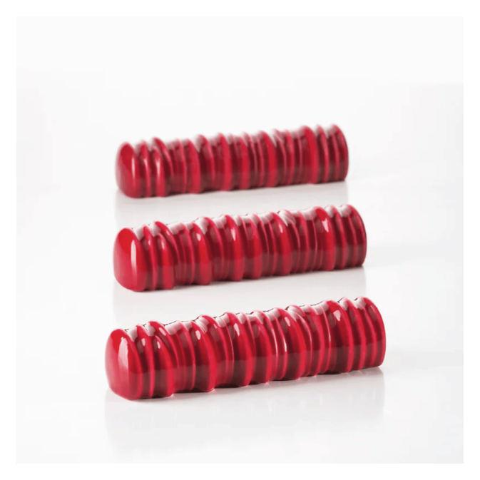 Mini tronchetto di Natale individuale con stampo Pavoni Sequoia