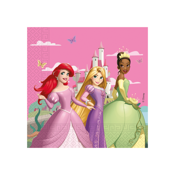 20 tovaglioli delle principesse Disney