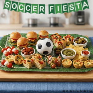 Vassoio para catering calcio x2