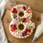 Stampi in silicone a forma di numero 8 per torte