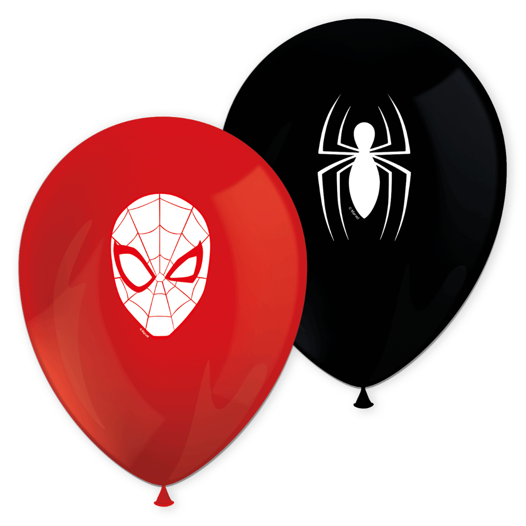 6 palloncini Spiderman a basso prezzo