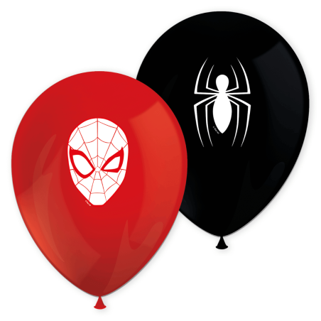 6 palloncini Spiderman a basso prezzo