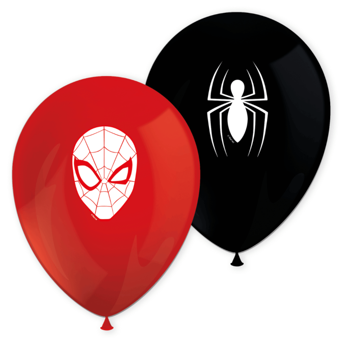 6 palloncini Spiderman a basso prezzo