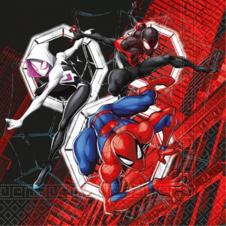 Tovaglioli di compleanno di Spiderman