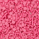 Zuccherini colorati rosa acceso di PME Cake