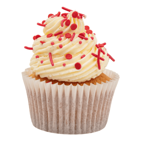 Codette rosse per decorare cupcake (PMI)
