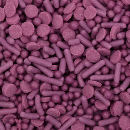 mix di zuccherini violette torta pme