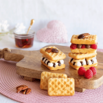 decorazioni di cialde dolci