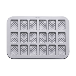 Stampo in metallo per 18 waffles