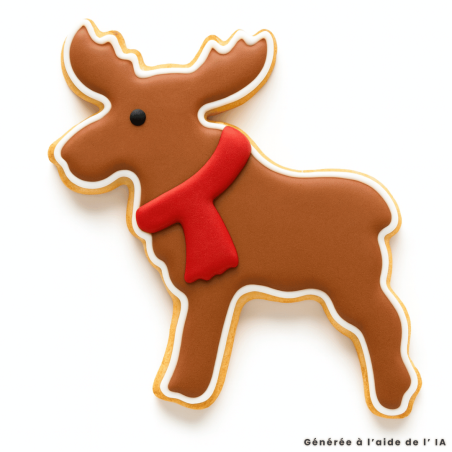 Tagliabiscotti con renna - Natale