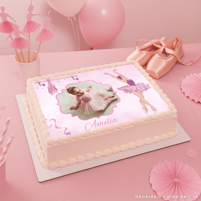 Foto commestibile della ballerina A4
