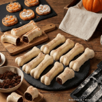 Stampo a forma di osso per biscotti e torte di Halloween