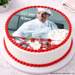 Foto commestibile rotonda da 24 cm a tema cucina