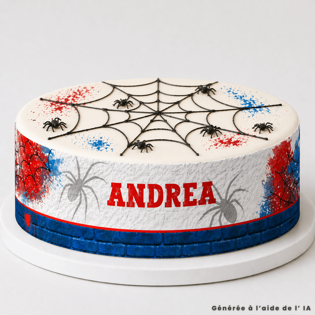 Profilo di ragno personalizzabile per torta