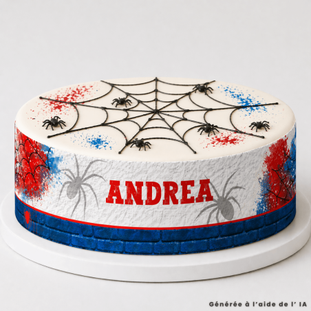 Profilo di ragno personalizzabile per torta