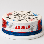 Profilo di ragno personalizzabile per torta
