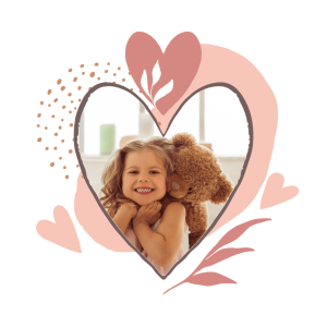 La tua foto commestibile del cuore rotondo