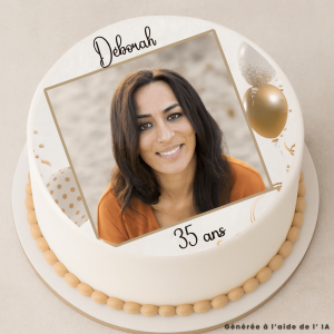 Stampa alimentare personalizzabile - cerchio da 24 cm