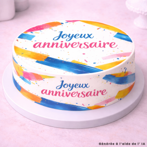Kit decorazione torta di compleanno