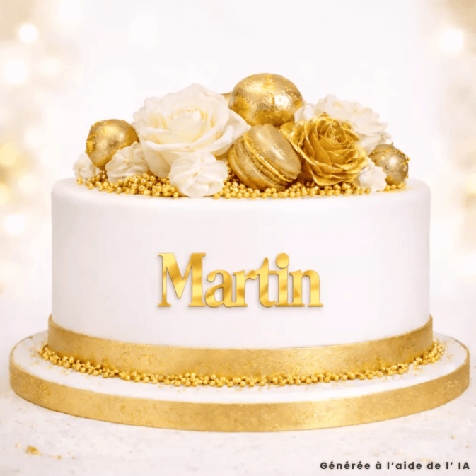 Decorazione per Torta Personalizzata Classica | Autour du Gâteau