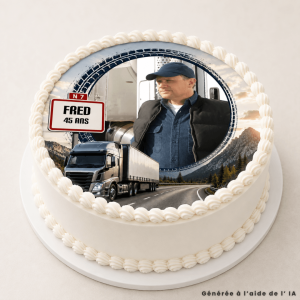camion personalizzabile con foto commestibili