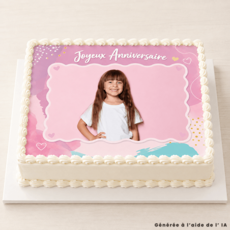 La tua foto commestibile in tema femminile 21x29 cm (A4) a un prezzo basso!