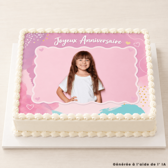 La tua foto commestibile in tema femminile 21x29 cm (A4) a un prezzo basso!