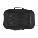 Stampo rettangolare in silicone per friggitrice ad aria (vista dall'alto)