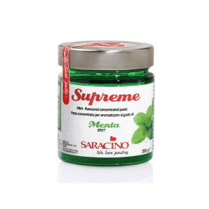 Pasta aromatizzata alla menta SARACINO per gelati, dessert e torte