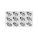 Stampo silicone trompe l'oeil pistacchio x12 - Silikomart