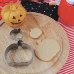 Biscotti di Halloween a forma di zucca, set da asporto