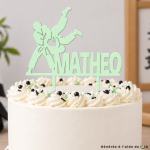Decorazione per torta "Merci" disponibile in 17 colori