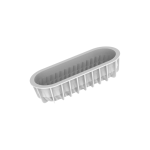 Stampo in silicone a forma di cuore per tronchetto di Natale.