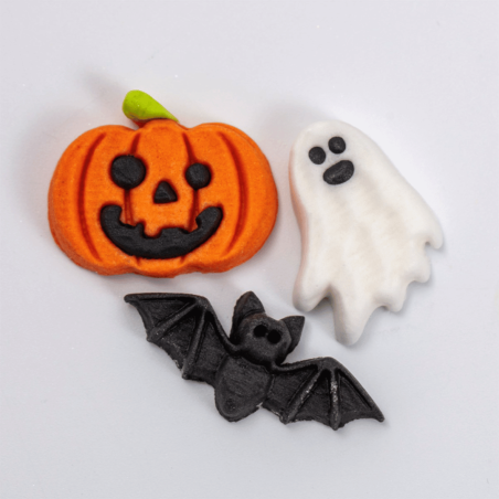 12 decorazioni e torta di zucchero per Halloween PME