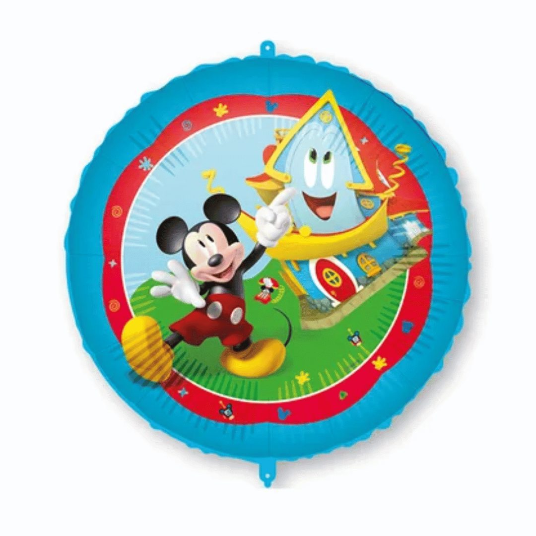 Palloncino gigante di Topolino in lamina per compleanno - 46 cm