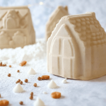 Stampo in silicone 3D a forma di chalet natalizio