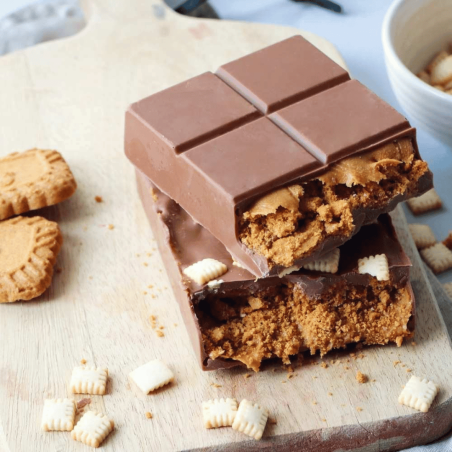 crema di speculoos per farcire le barrette di cioccolato