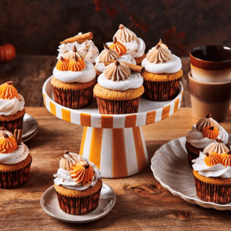 cupcake alla zucca e spezie